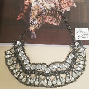 Statement Necklace Gunmetal